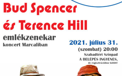 Bud Spencer és Terence Hill emlékzenekar koncert – 2021.07.31.